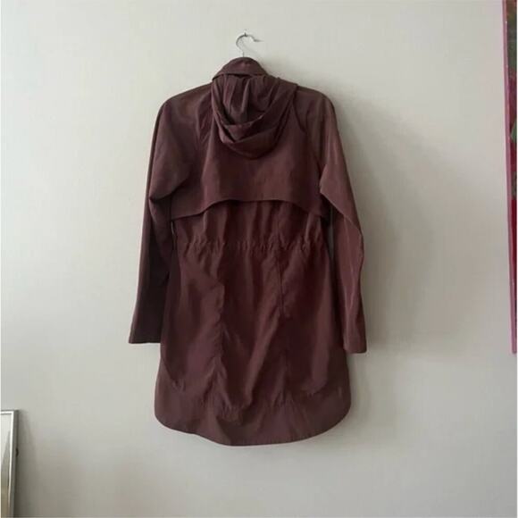 Athleta Drip Drop Longline Jacket in Hearth Rose - Picture 8 of 9